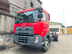 Read more about the article 380KM TERLANGKA ada3 MURAH UD Trucks Quester engkel CKE 250 sasis 2019